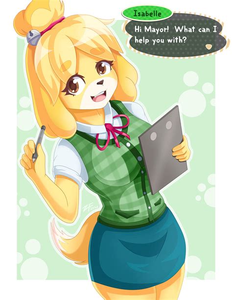 Isabelle | Animal Crossing by Aphexxtal on DeviantArt