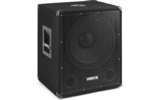 Vonyx Smwba Mp Subwoofer Bi Pulgadas W Y Bluetooth Djmania