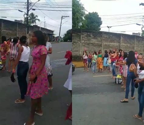 VÍDEO Familiares de detentos manifestam contra suspensão de visitas na