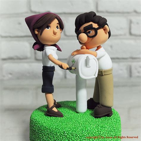 Carl And Ellie Movie Up Wedding Cake Topper A Photo On Flickriver