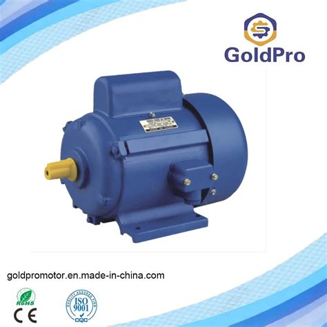 Jy Single Phase Copper Winding Cast Iron Body Electric Motor China Motor And Single Phase Motor