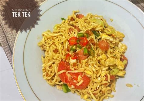 Resep Mie Goreng Tek Tek Oleh Icha Khairunnisa Cookpad