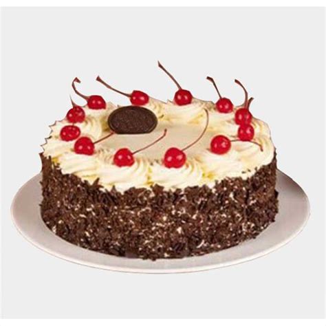 Eggless Black Forest Cake Deshbideshe