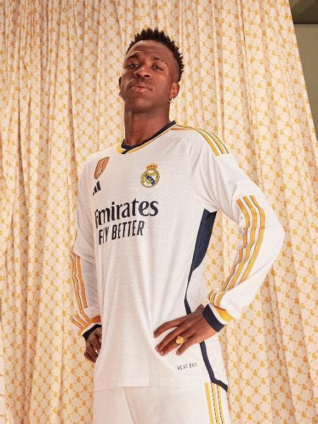 Real Madrid Anuncia Novo Uniforme Vini Jr Como Modelo