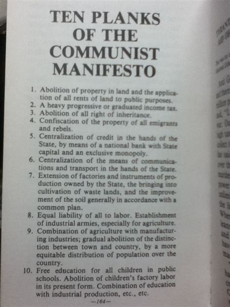 Communist Manifesto Quotes