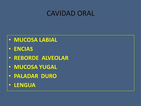 Tumores Benignos Y Malignos De Cavidad Oral Ppt