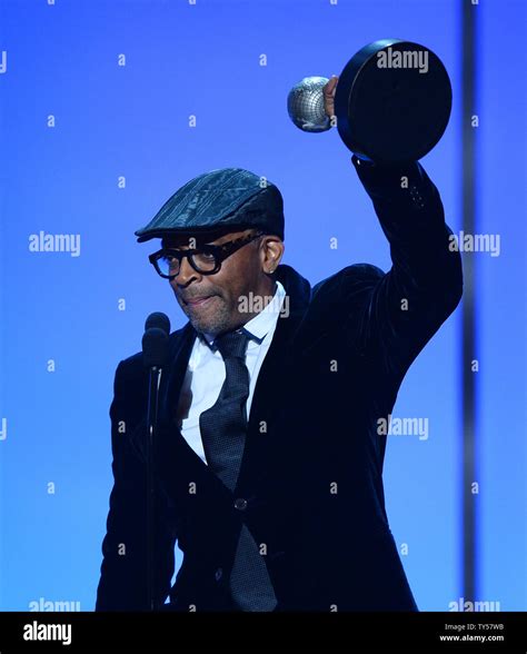 Film Director Spike Lee Accepts The Presidents Award Onstage During