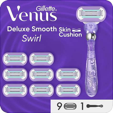 Gillette Venus Deluxe Smooth Swirl Rasierer Damen Damenrasierer