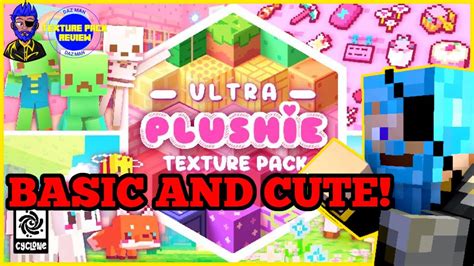 Daz Man Reviews Ultra Plushie Texture Pack In Minecraft Bedrock