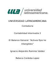 PP A3 Ramirez Valdez 2 Docx UNIVERSIDAD LATINOAMERICANA Contaduria