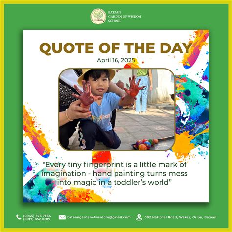 Bataan - This quote captures the innocence and creativity of