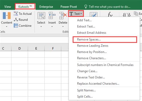 How To Remove Whitespace After Text In Excel