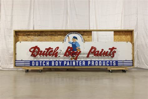 Dutch Boy Paints 144x42x5 at The Walker Sign Collection 2015 as S169 ...