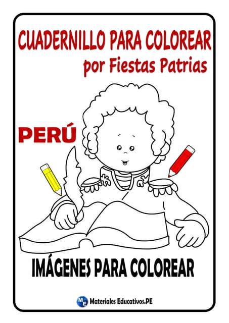 Cuadernillo Para Colorear Fiestas Patrias Docx