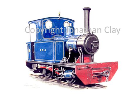 Jonathan Clay Transport Art | Leighton Buzzrad Railway Andrew Barclay 0 ...