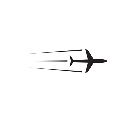 airplane logo vector 13784212 Vector Art at Vecteezy