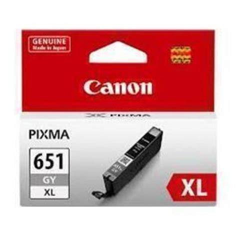 Buy Canon Cli651xlgy Ink Cartridge Grey High Yield 750 Pages For Canon