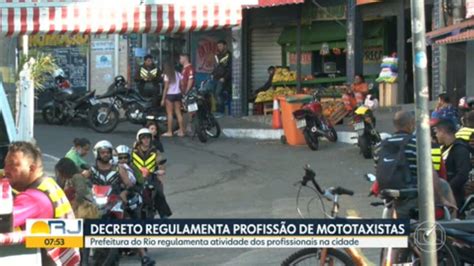 V Deo Decreto Regulamenta Profiss O De Mototaxistas No Rio Bom Dia