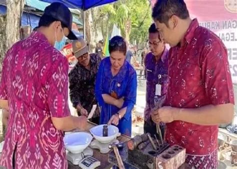 Disperindag Tera Ulang Di Prg Banyak Timbangan Kotor Dan Usang Bali