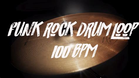 Funk Rock Drum Loop 100 Bpm YouTube