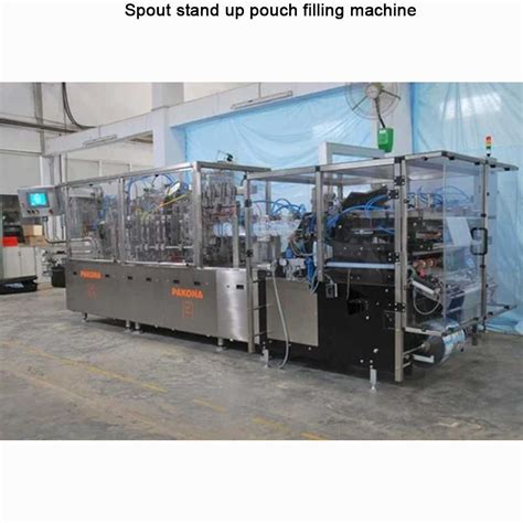 4 Side Sealing Spout Stand Up Pouch Filling Machine At Best Price In