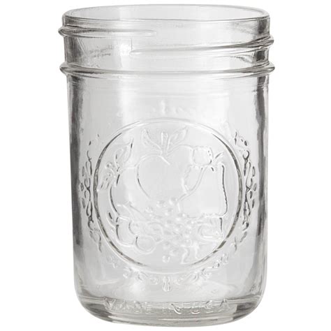 Ball® 8 Oz Half Pint Mason Jars No Lid Bulk Packed Half Pint Mason Jars Mason Jars Jar