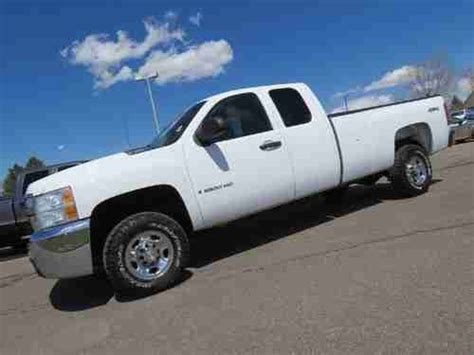 Sell Used 2007 Chevrolet Silverado 2500 Hd Extended Cab Long Bed 4x4 6 0 V8 1 Owner 2008 In