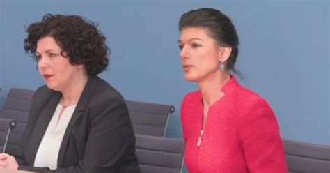 Alleanza Wagenknecht In Germania Presentata L Afd Di Sinistra Il