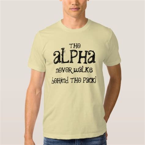 The Alpha Shirt for Guys | Zazzle