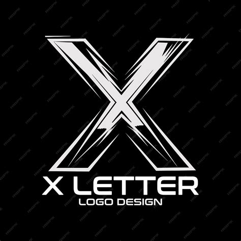 Diseño Del Logotipo Del Vector De Letras X Vector Premium