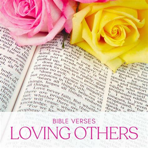 34 Bible Verses About Loving Others