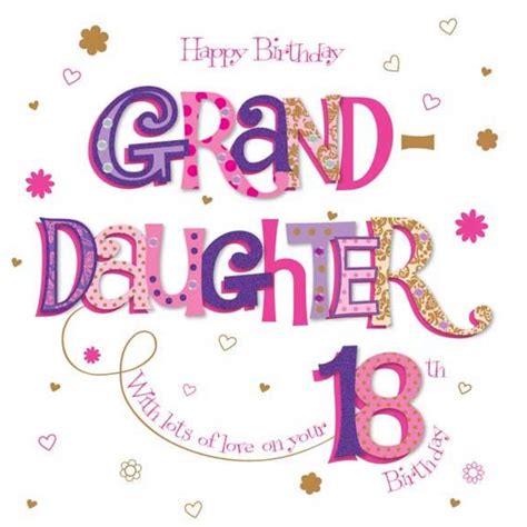 18th Birthday Wishes For Granddaughter - happy sunday quotes