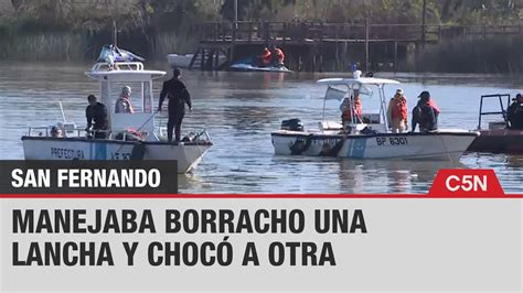 MANEJABA BORRACHO una LANCHA CHOCÓ a OTRA y la PARTIÓ al MEDIO 2