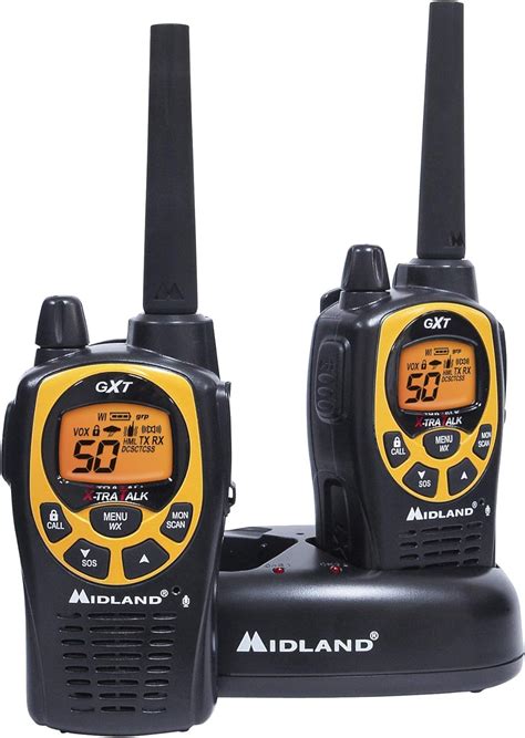 Midland Gxt1030vp4 50 Channel Gmrs Two Way Radio Up To