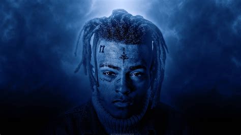 [100+] Xxxtentacion Blue Wallpapers | Wallpapers.com