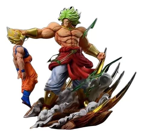 Figura Goku Ssj Vs Broli Ssj 25 Cm Dragon Ball Z Envío gratis