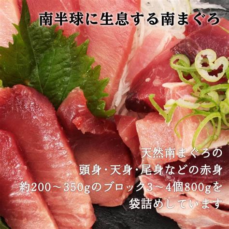 新洋水産 まぐろ 南まぐろ赤身徳用ブロック刺身用 800g マグロまぐろ鮪ブロック冷凍お得切り落としブロック まぐろ