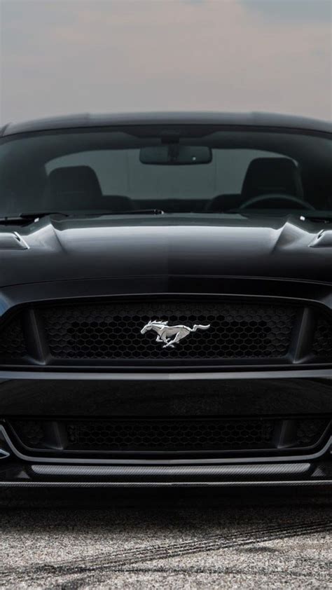 Black Mustang 4k Iphone Wallpapers Wallpaper Cave