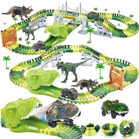 Dinosaur Toys Dinosaur Train Race Car Track Create A Dinosaur World