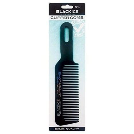 Black Ice Clipper Comb – Rich Town Barber Supplies