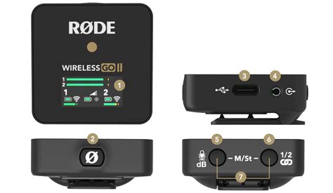 Rode wireless Go II 一拖二 雙無線咪 可IPHONE 及 TYPE C 電話錄音咪