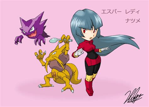 Gym Leader - Sabrina by neoyurin on DeviantArt