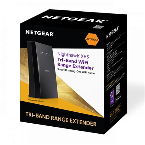 NETGEAR Launches Nighthawk X6S EX8000 AC3000 Tri Band WiFi Range Extender