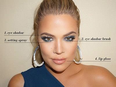 How To Get Khloe Kardashian Makeup Look Saubhaya Makeup