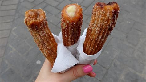 Eating Churros At Manolo In Lima Peru Youtube