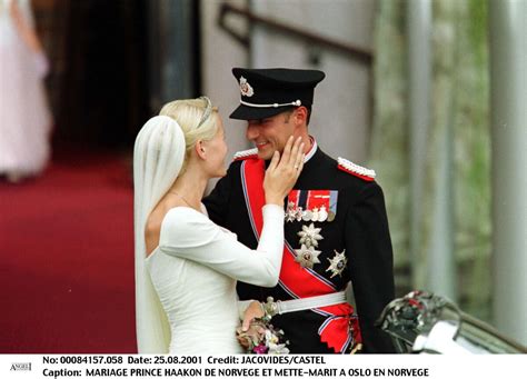 Photo Photo du mariage du prince Haakon de Norvège et de la princesse