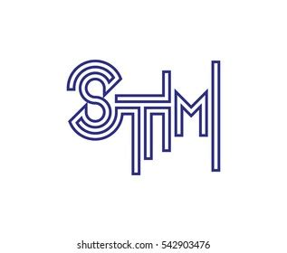 13 Stm letter logo Images, Stock Photos & Vectors | Shutterstock