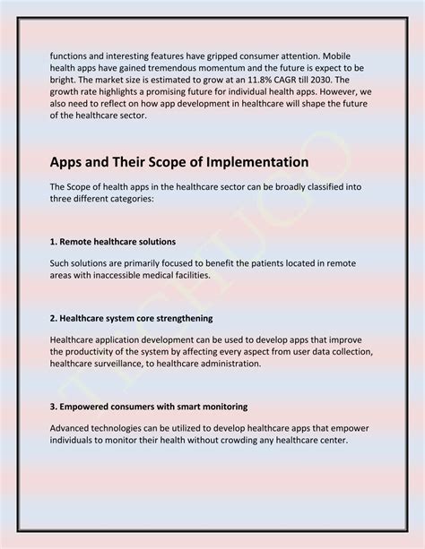 PPT Healthcare Application Development Future Of Healthcare 2023