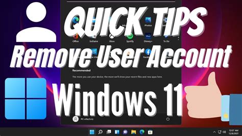 How To Remove Account Windows 11 Quick Tips Remove Account In Windows 11 👍