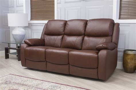 Sofahouse Parker Leather Sofa Tabac